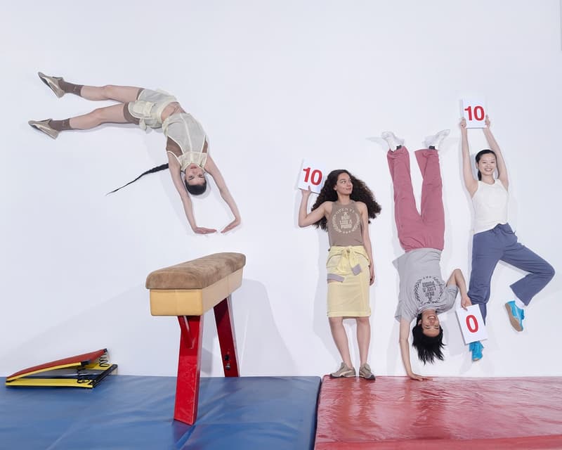 open yy, south korea, puma, h street sneaker, girl, gymnastics, body, shoes