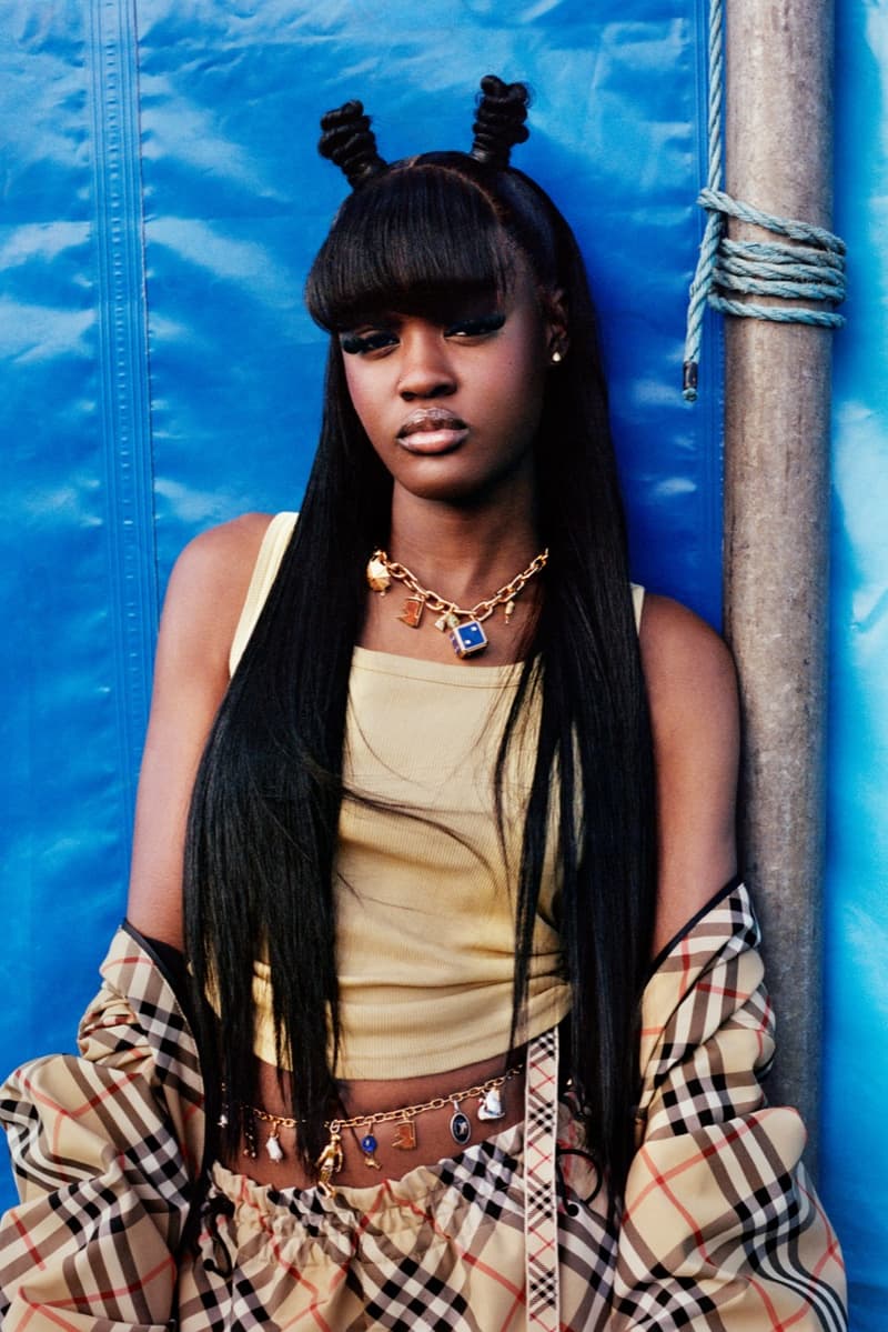 burberry, check, alexa chung, festivals, camping, music, cara delevingne, liam gallagher, models