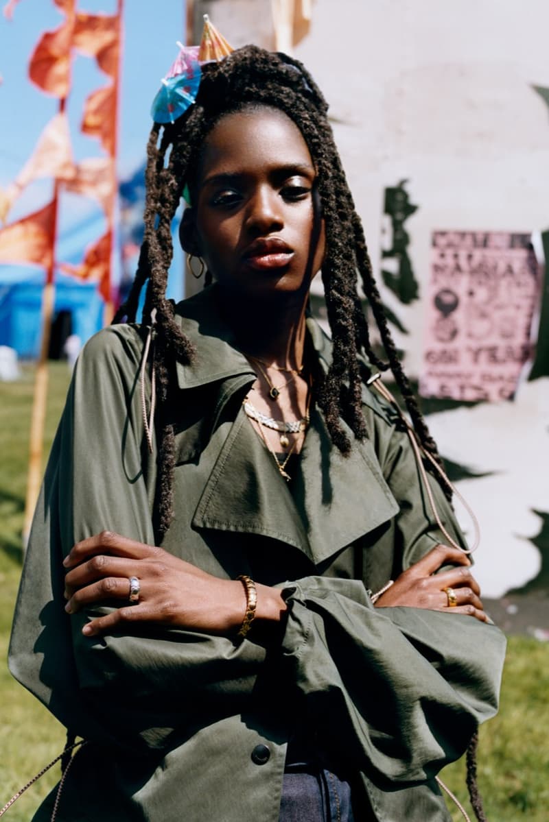 burberry, check, alexa chung, festivals, camping, music, cara delevingne, liam gallagher, models