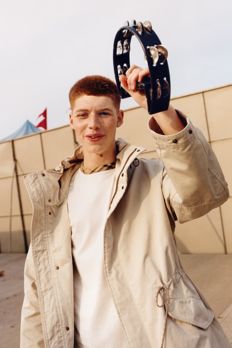 burberry, check, alexa chung, festivals, camping, music, cara delevingne, liam gallagher, models