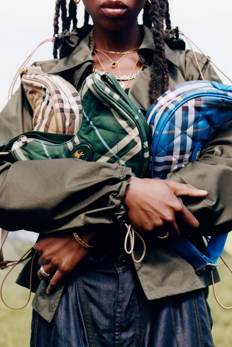 burberry, check, alexa chung, festivals, camping, music, cara delevingne, liam gallagher, models