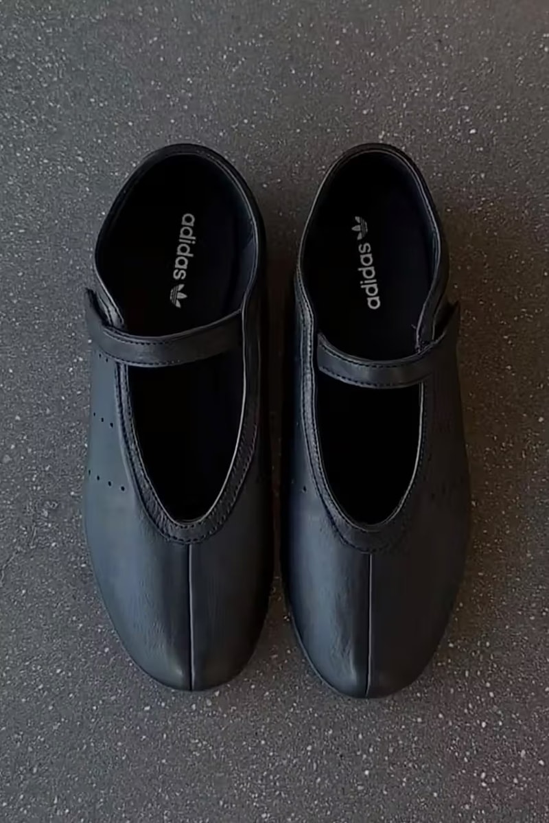 adidas, ballet flats, stan smith sneaker, mary jane, black leather, white