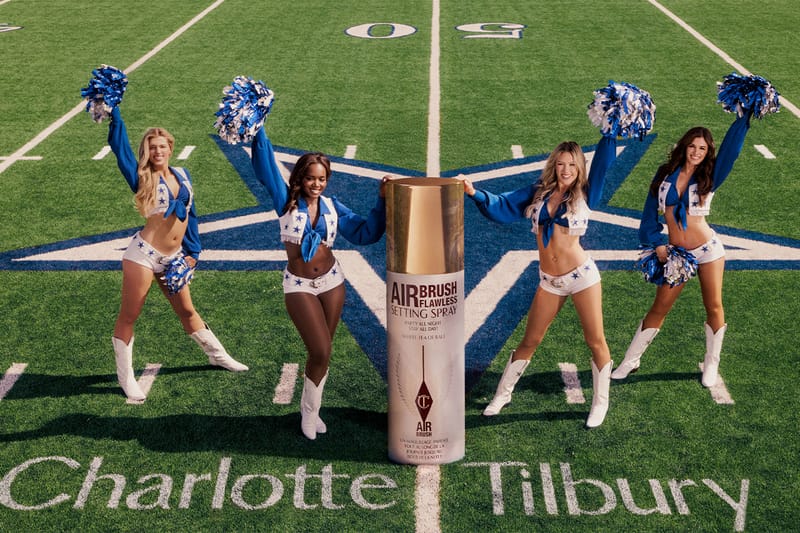 Charlotte Tilbury Announces Partnership With the Dallas Cowboys Cheerleaders