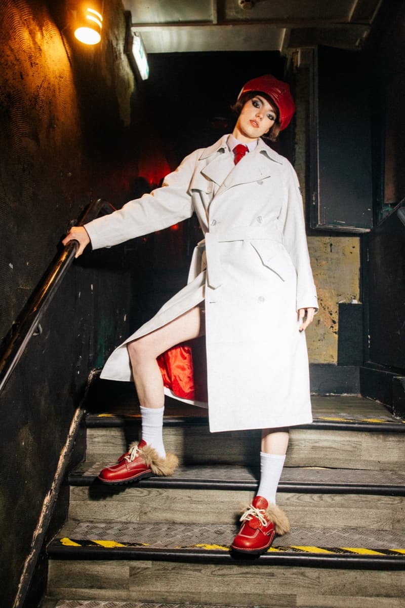 mains, skepta, kickers, footwear, furry mule, red shoe, hi top boots