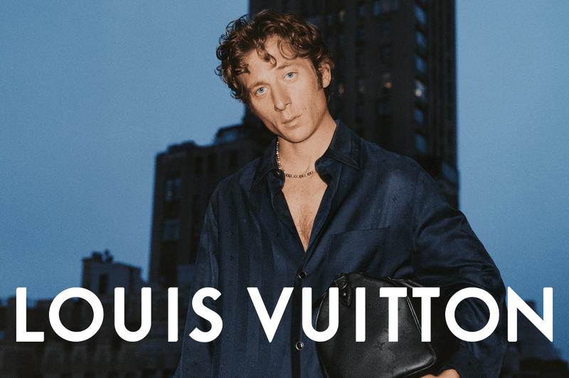 louis vuitton, jeremy allen white, actor, suit, portrait photography