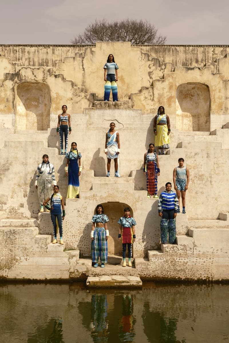 nike, sneakers, sports clothing, apparel, indian heritage, embroidery, brown models