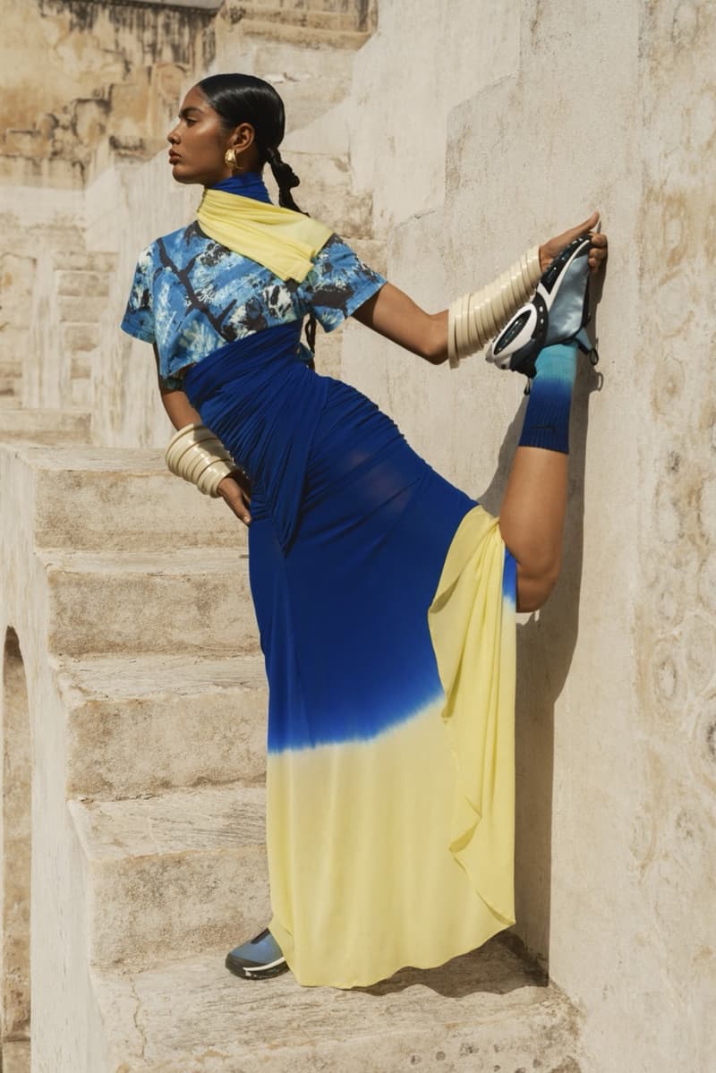 nike, sneakers, sports clothing, apparel, indian heritage, embroidery, brown models