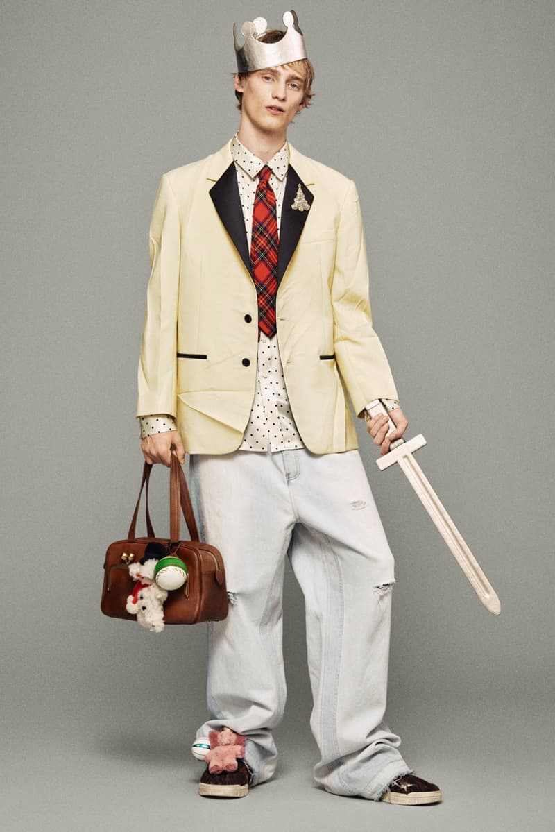 coach, stuart vevers, animal ears, bunny, plush charms, tiger stripe sneakers, sheer mesh top