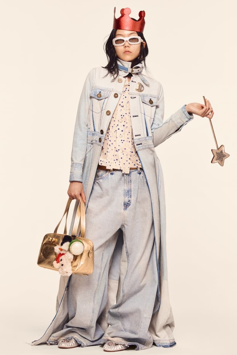 coach, stuart vevers, animal ears, bunny, plush charms, tiger stripe sneakers, sheer mesh top