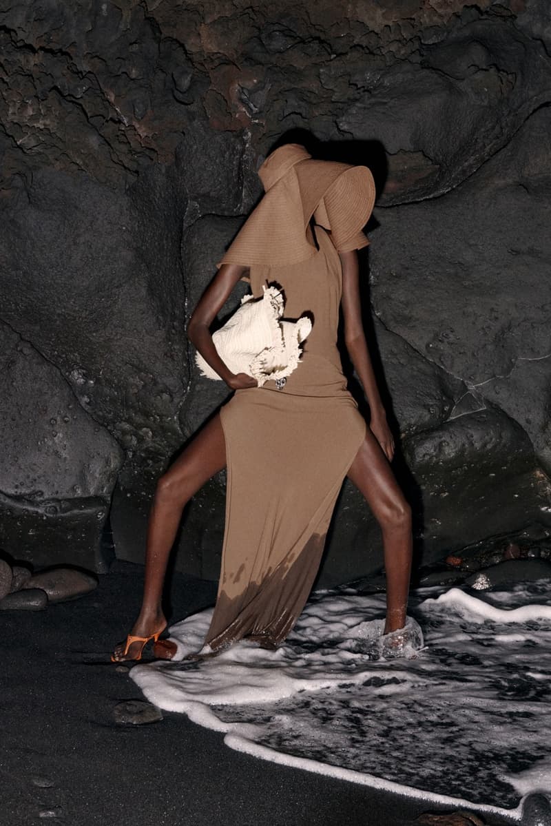 blumarine, resort, david koma, models, laying down, beach, swimwear, bikinis