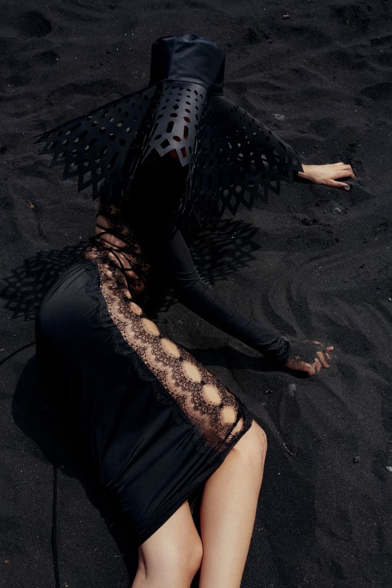 blumarine, resort, david koma, models, laying down, beach, swimwear, bikinis