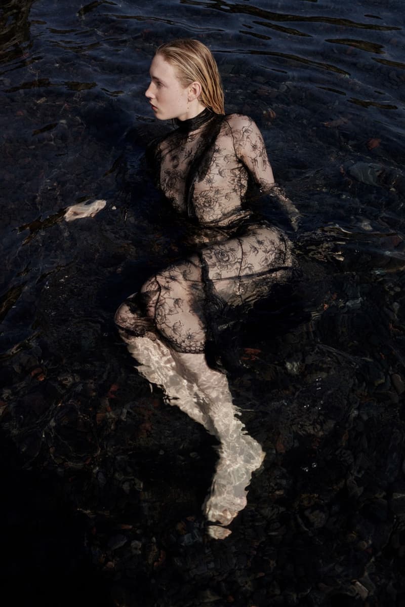 blumarine, resort, david koma, models, laying down, beach, swimwear, bikinis