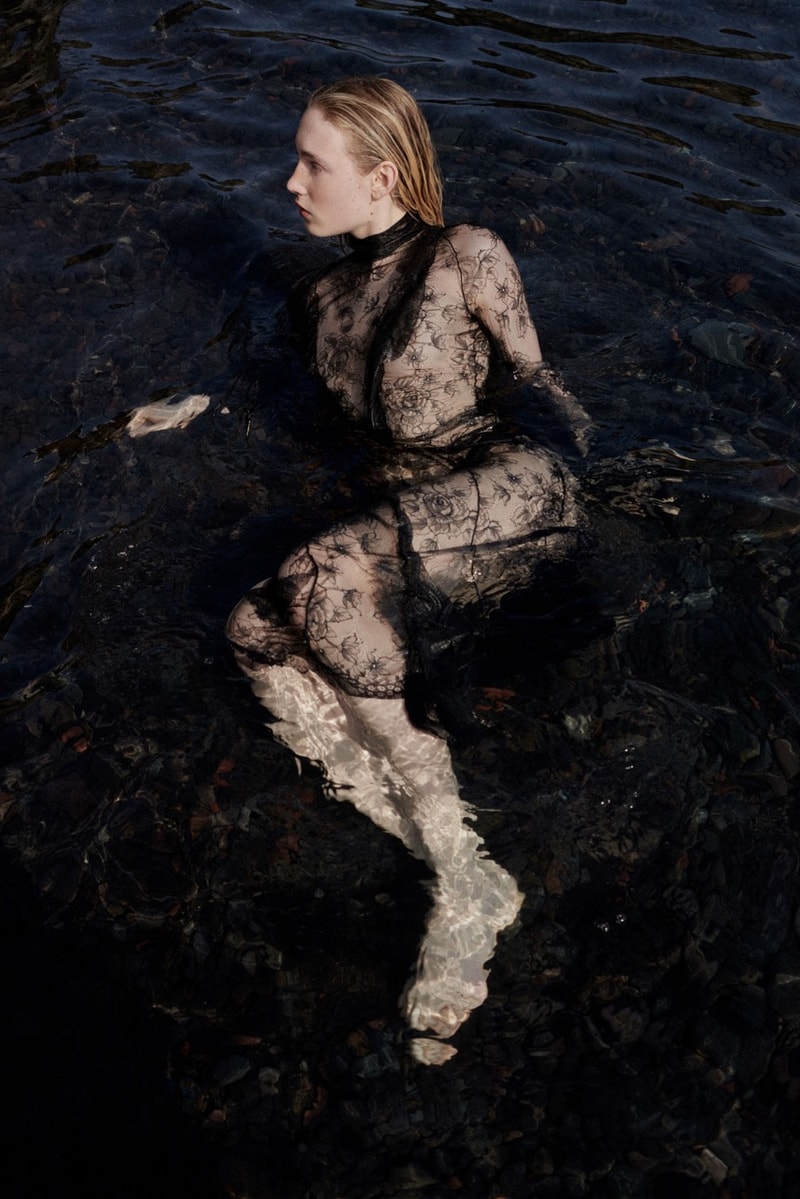 blumarine, resort, david koma, models, laying down, beach, swimwear, bikinis