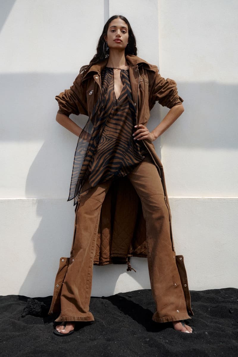 blumarine, resort, david koma, models, laying down, beach, swimwear, bikinis