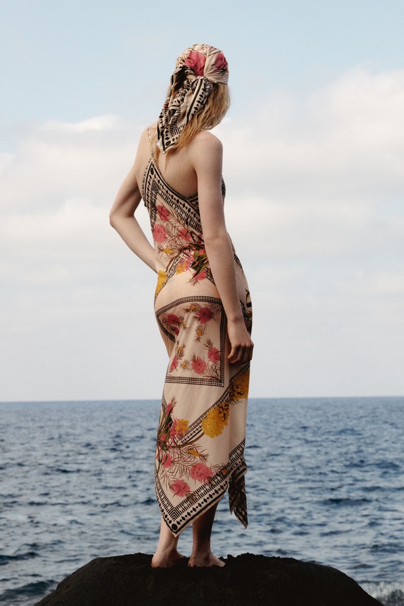blumarine, resort, david koma, models, laying down, beach, swimwear, bikinis