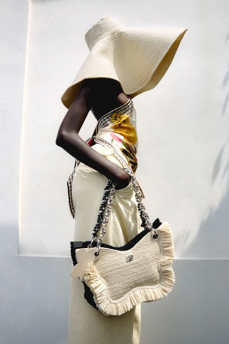 blumarine, resort, david koma, models, laying down, beach, swimwear, bikinis
