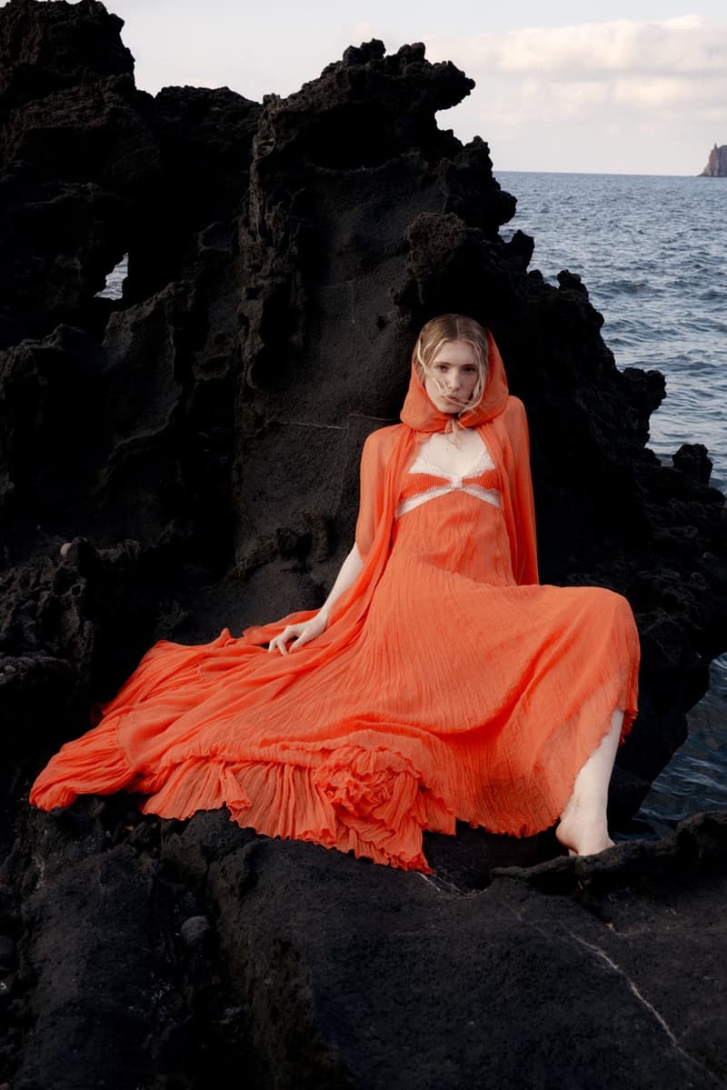 blumarine, resort, david koma, models, laying down, beach, swimwear, bikinis