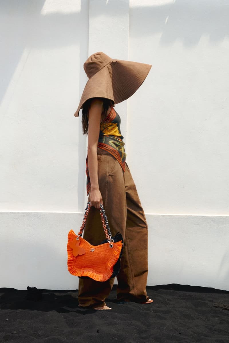 blumarine, resort, david koma, models, laying down, beach, swimwear, bikinis