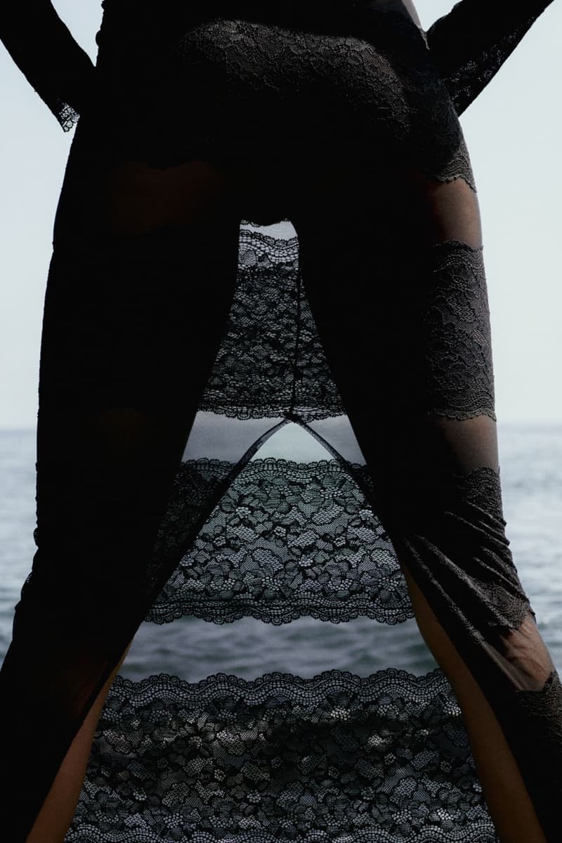 blumarine, resort, david koma, models, laying down, beach, swimwear, bikinis