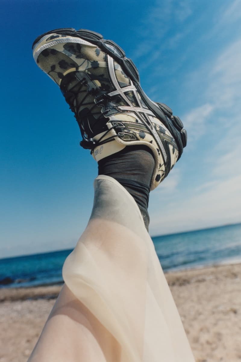 cecilie bahnsen, asics, sneakers, tulle dresses, girls, beach, water, sea
