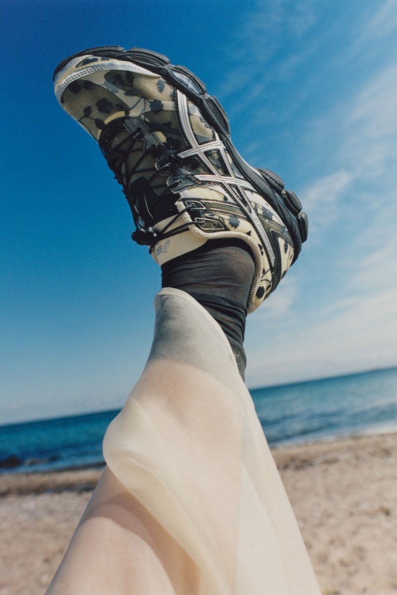 cecilie bahnsen, asics, sneakers, tulle dresses, girls, beach, water, sea