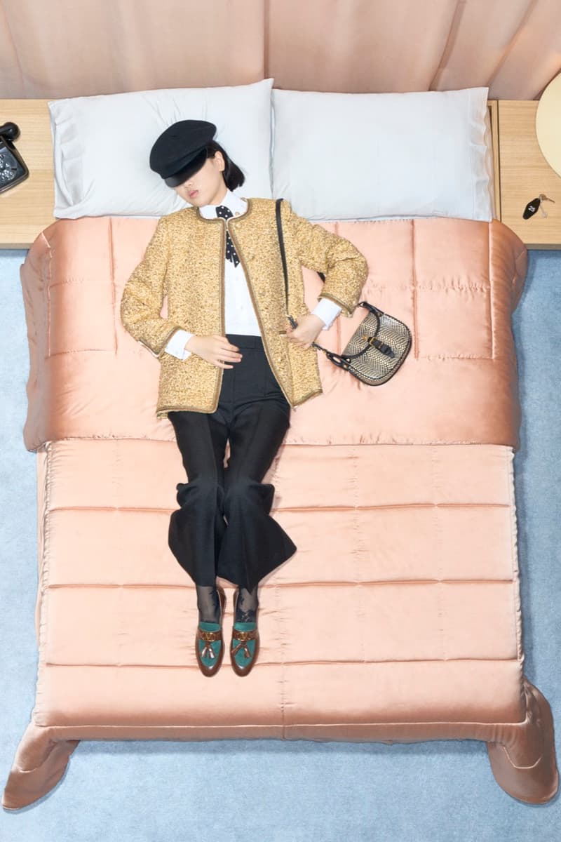 valentino, bed, models, necklaces, women, men, lying down, alessandro michele