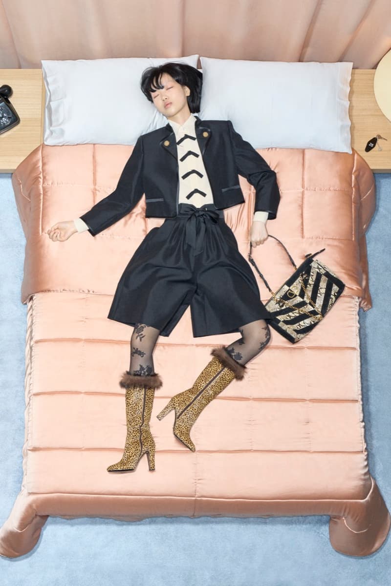 valentino, bed, models, necklaces, women, men, lying down, alessandro michele
