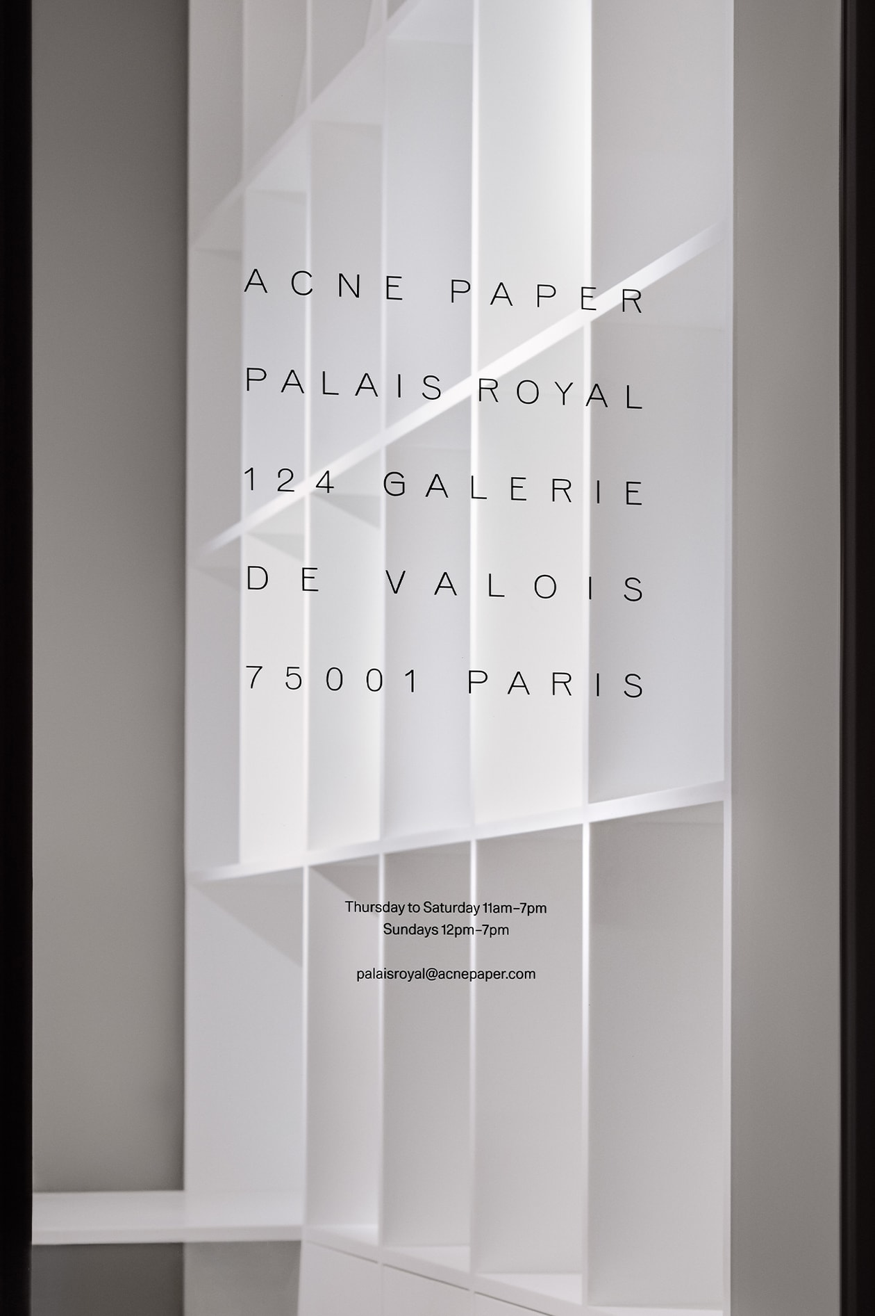 art, galleries, Paris, acne studios
