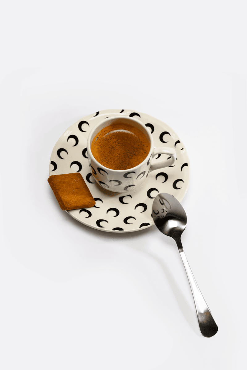 marine serre, crescent moon, cups, saucers, coffee, plates, homeware, tableware