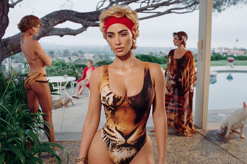 SKIMS Just Announced a Sultry Swimwear Collaboration With Roberto Cavalli