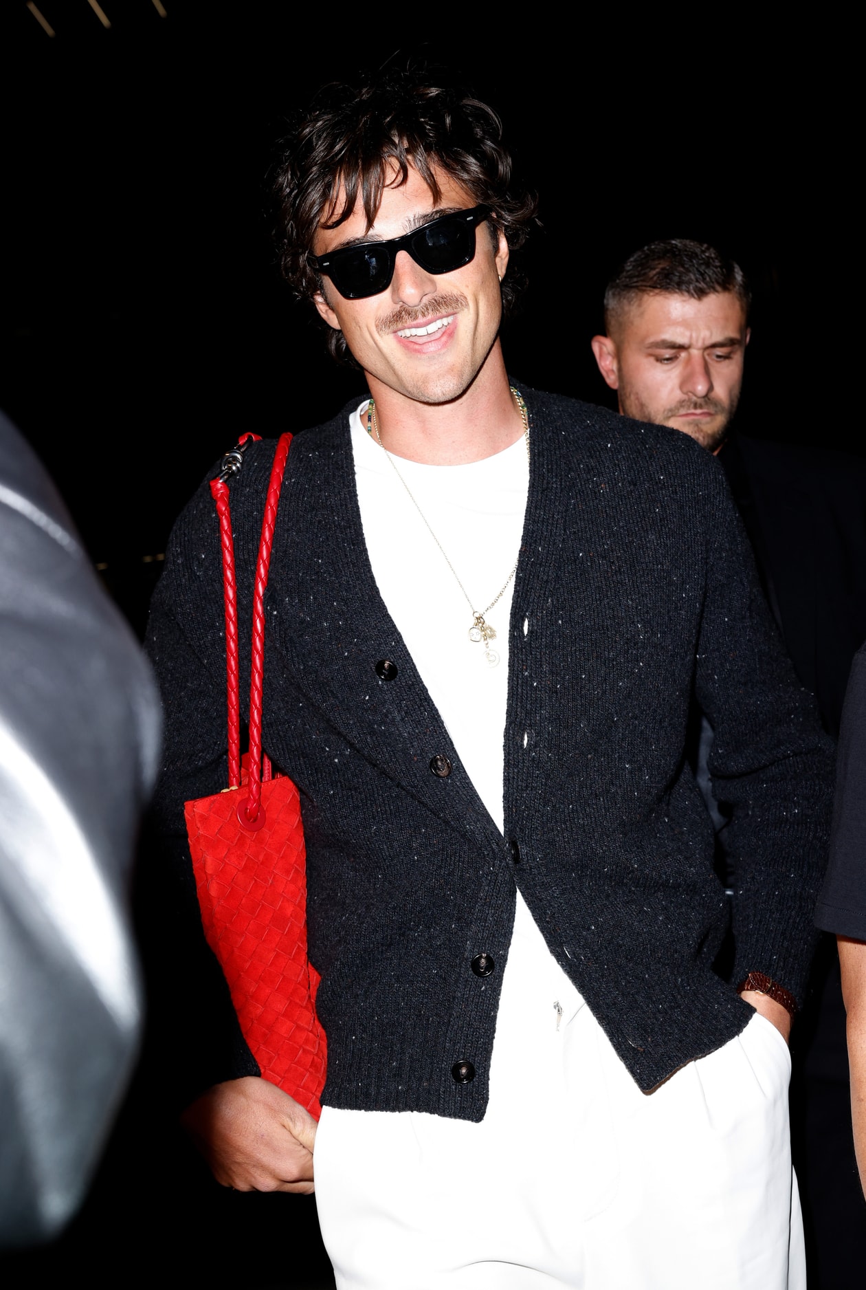 jacob elordi, actor, street style, paparazzi, bottega veneta bags, suits, red carpet premieres