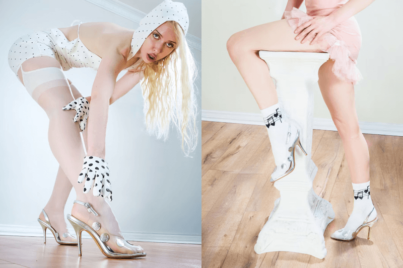 Chloe Cherry Puts Her Chicest Foot Forward in Blondita's Marilyn Heels