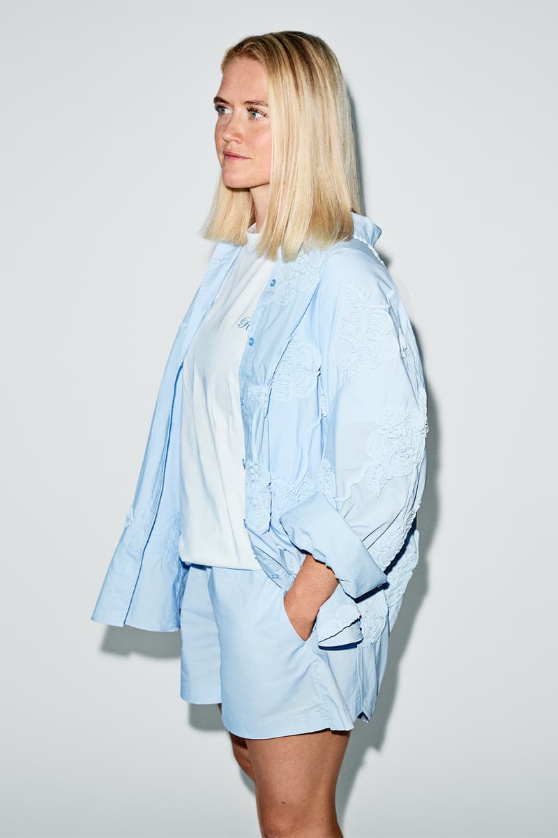 rotate fashion Denmark women football team style