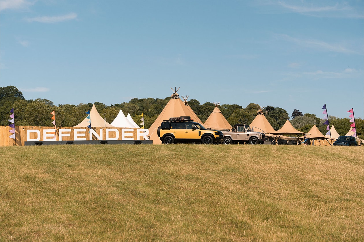 Inside Defender Camp, Glastonbury Secret Wellness Retreat, VIP Glastonbury Camp