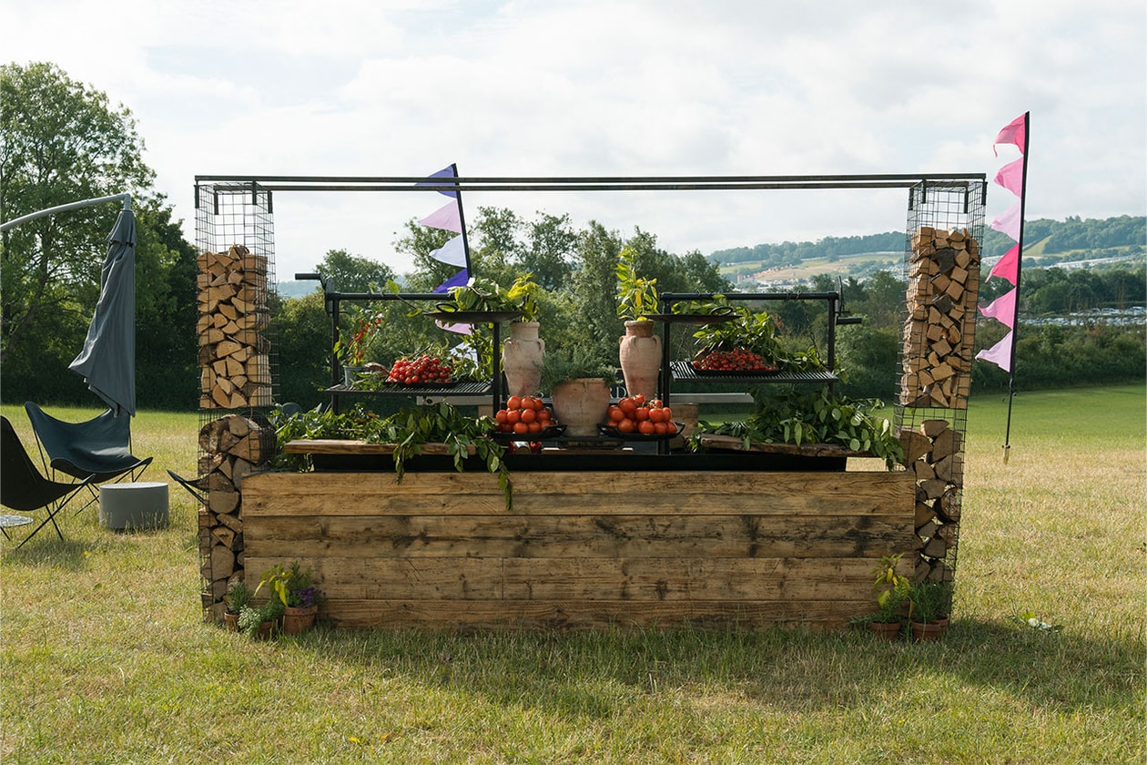 Inside Defender Camp, Glastonbury Secret Wellness Retreat, VIP Glastonbury Camp