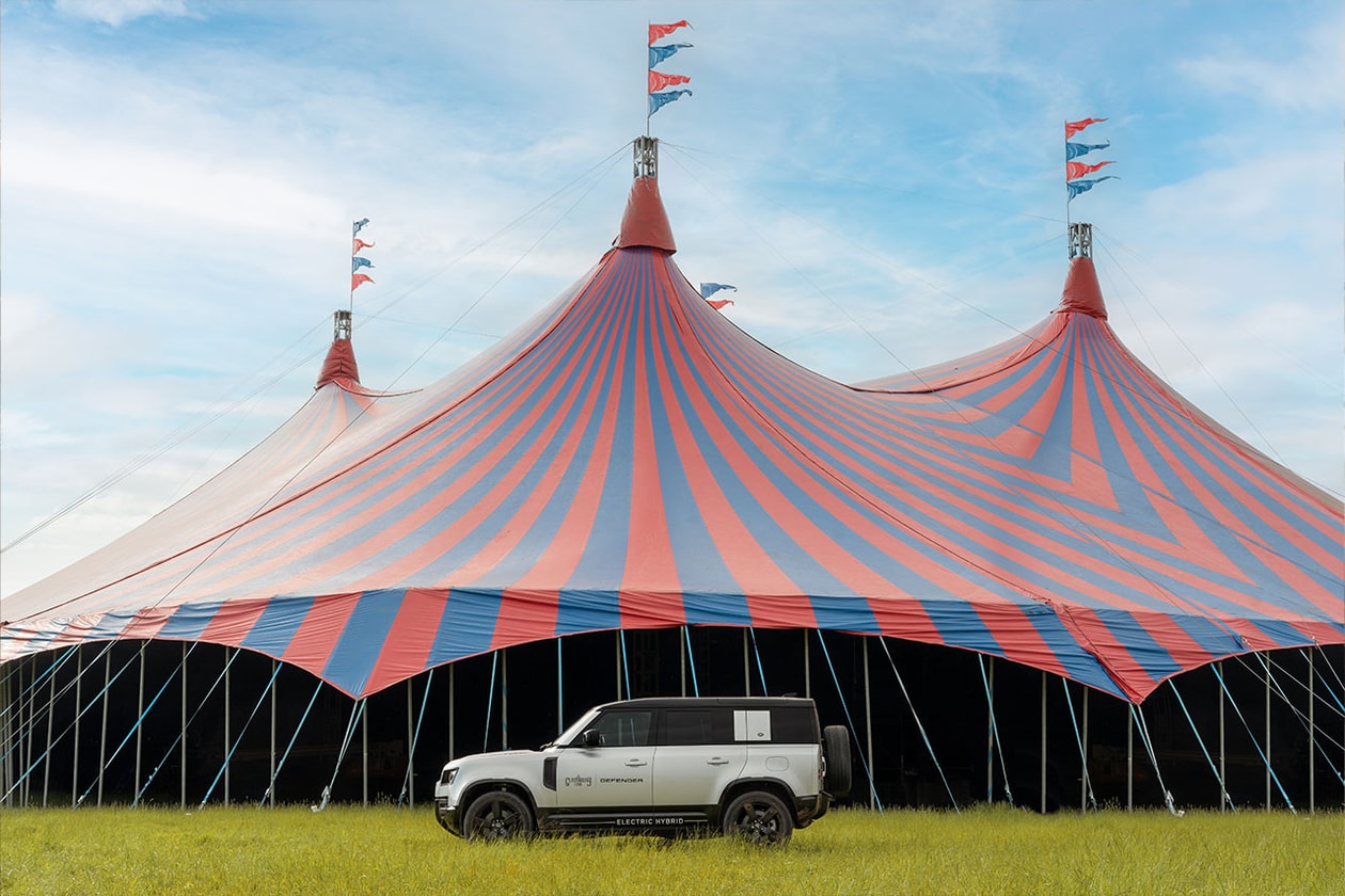 Inside Defender Camp, Glastonbury Secret Wellness Retreat, VIP Glastonbury Camp