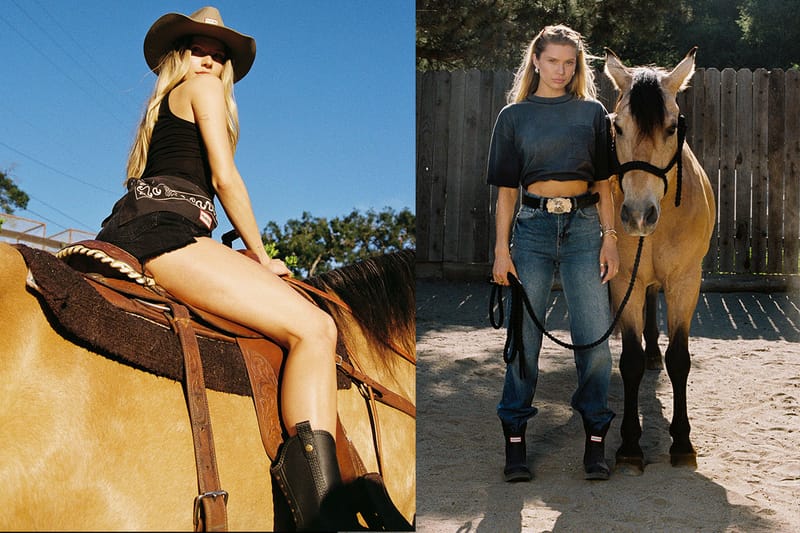 Hunter & Represent’s Boot Collab Is Giving Cool Cowgirl