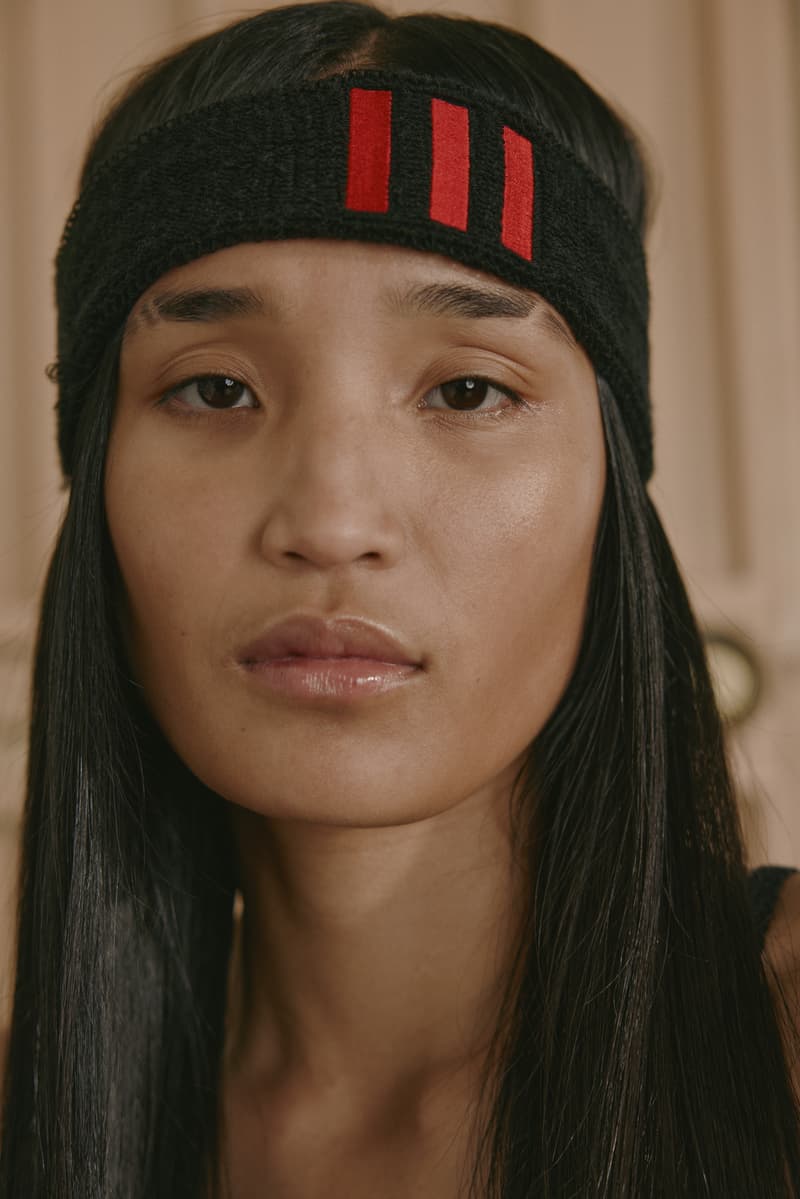 willy chavarria, adidas originals, sweatshirts, tracksuits, logo tshirts, models, pastel walls