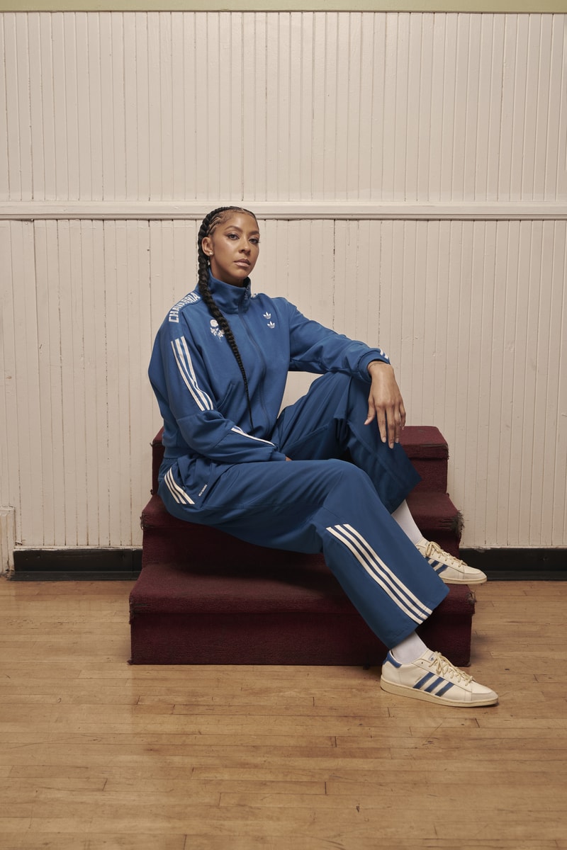 willy chavarria, adidas originals, sweatshirts, tracksuits, logo tshirts, models, pastel walls
