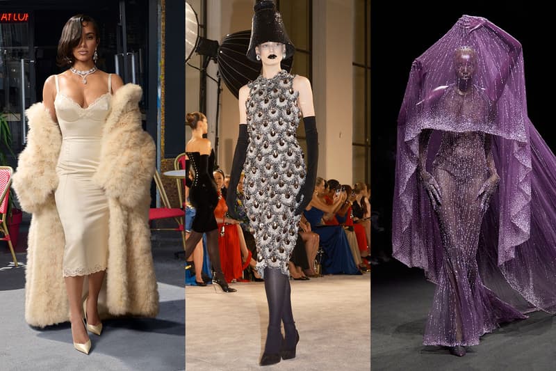 paris, haute couture week, kim kardashian, balenciaga, naomi campbell, gowns
