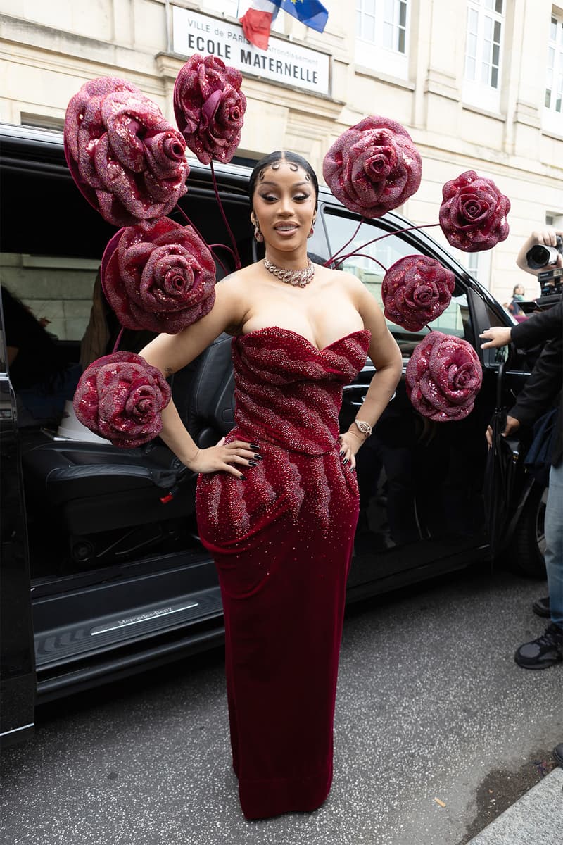 fashion, couture week, Paris, Cardi b, Schiaparelli, balenciaga, Maison margiela