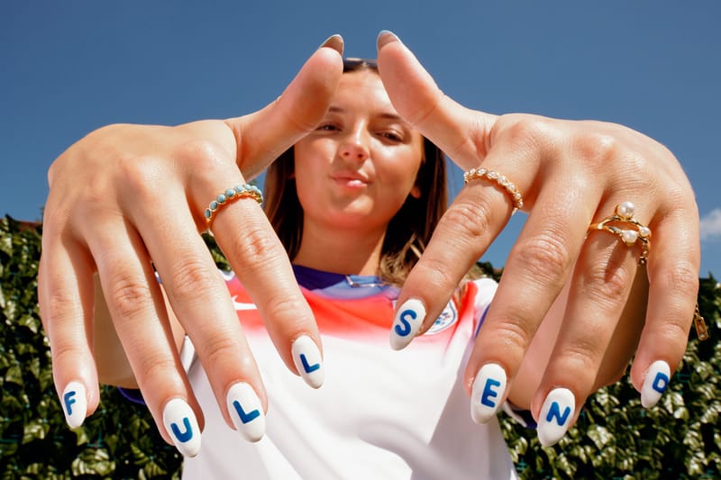 The England Lionesses Serve up Mantra Nails in Celebration of the Women's Euros