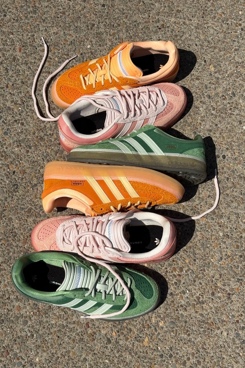 Adidas, Adidas originals, collaboration, Bad Bunny, Gazelle shoes, new launch, footwear, sportswear, sneakers