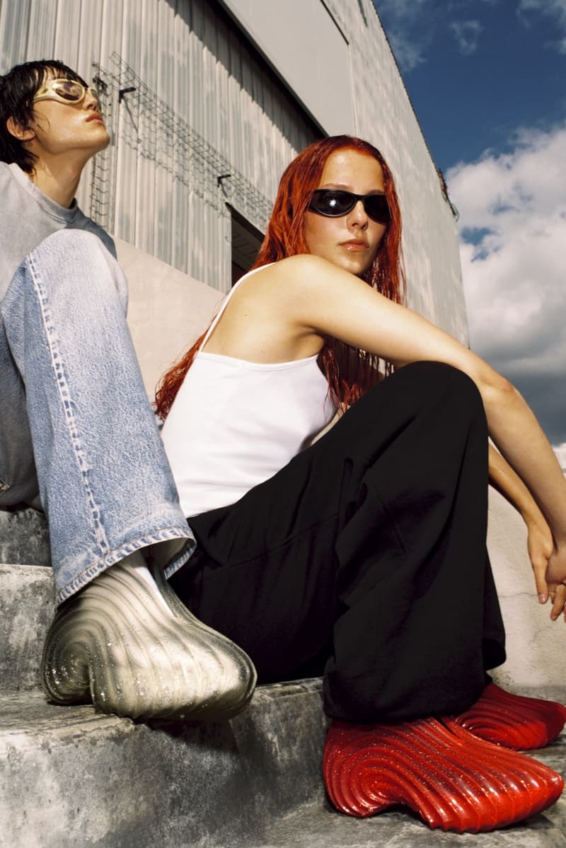 melissa, diesel, shoes, warped sole, chunky mules, platform, flip flop, sandals, rubber