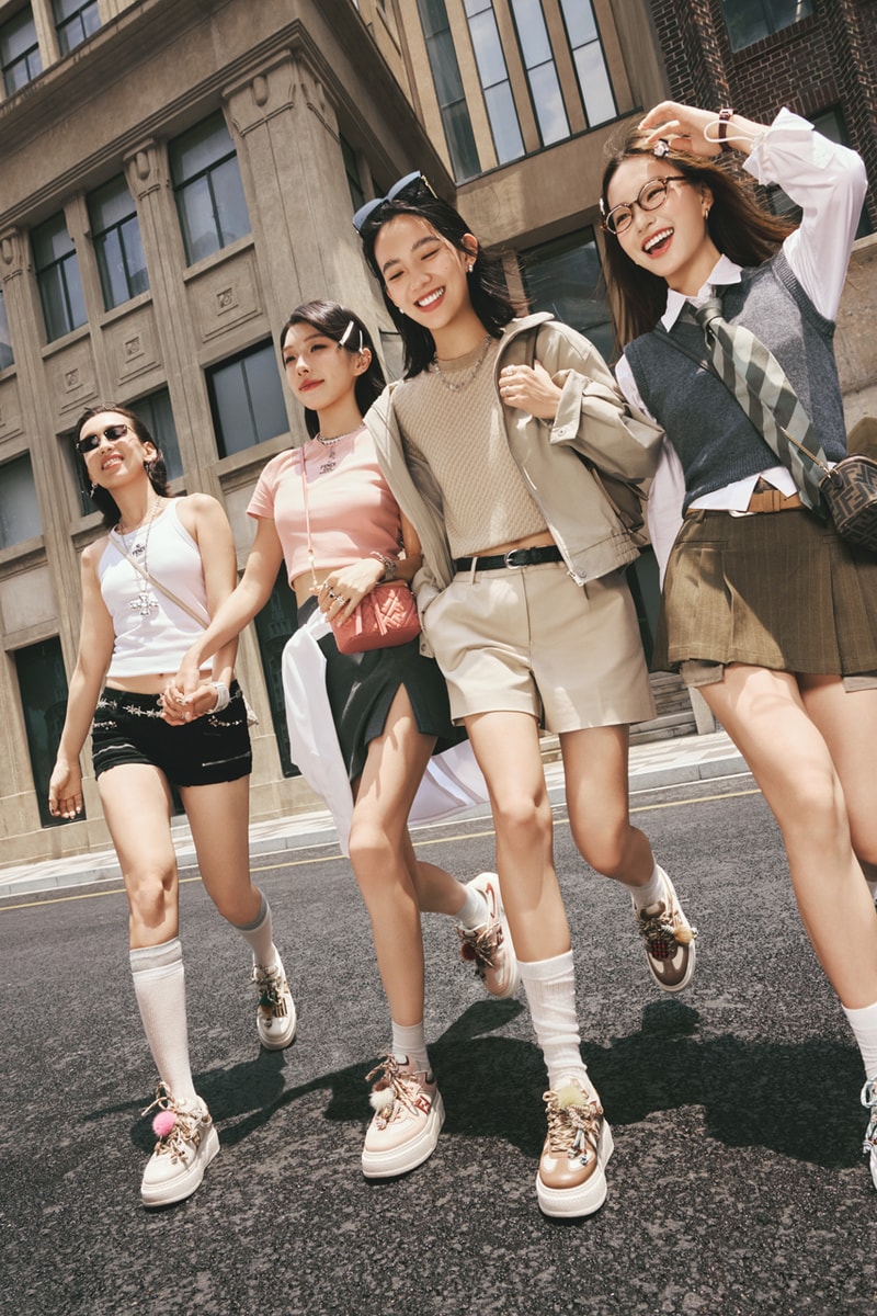 FENDI Match Platform Sneakers Series Lookbook 