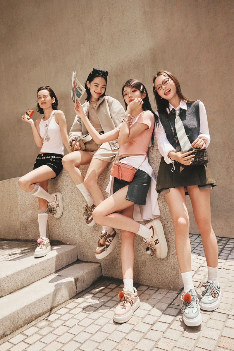 FENDI Match Platform Sneakers Series Lookbook 
