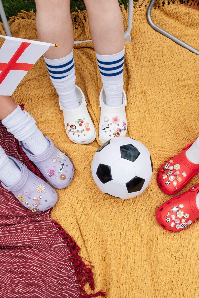 Crocs, Women's Euros, Football, Campaign, Footwear