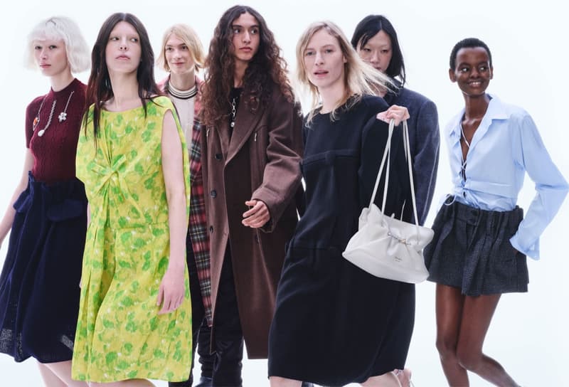 kendall jenner, prada, fall winter, bags, dresses, models