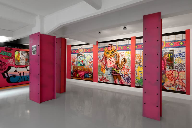 art, graffiti, street art, lady pink, solo exhibition, new York, uk