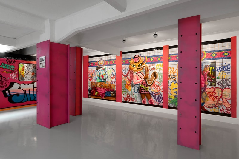 art, graffiti, street art, lady pink, solo exhibition, new York, uk